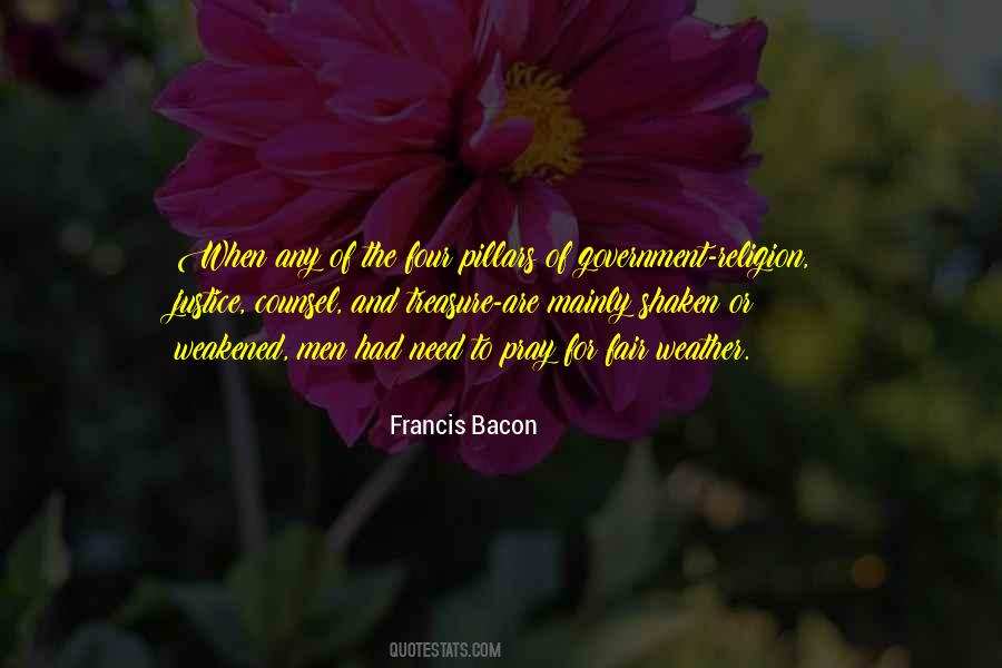 Francis Bacon Religion Quotes #867126