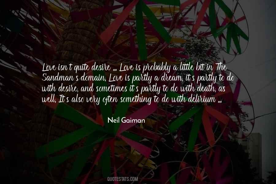 Love Sandman Quotes #1009330
