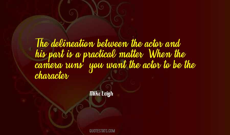 Delineation Quotes #261911