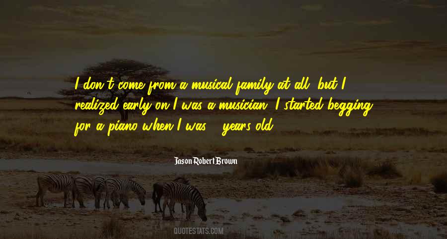 Musical Family Quotes #1381417
