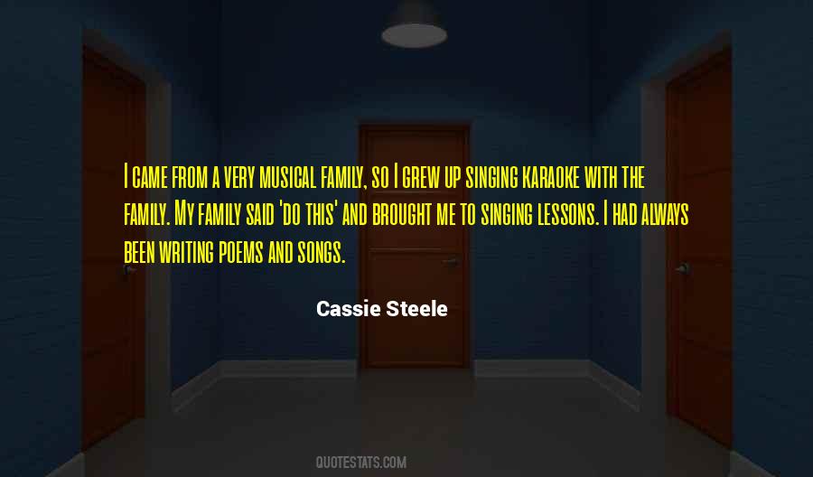 Musical Family Quotes #803559