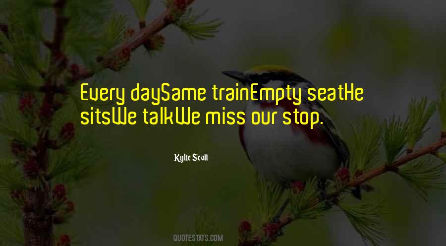 Train Stop Quotes #285087