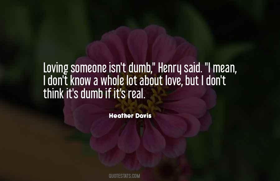 Heather Love Quotes #707067