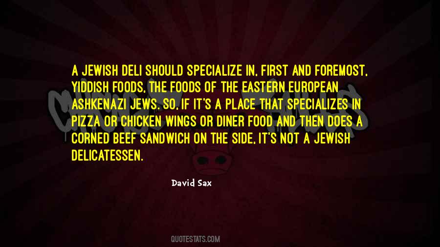 Quotes About Jewish Food #1000872