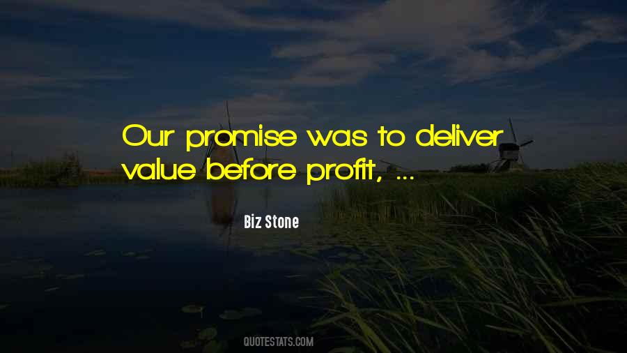 Deliver Value Quotes #648461