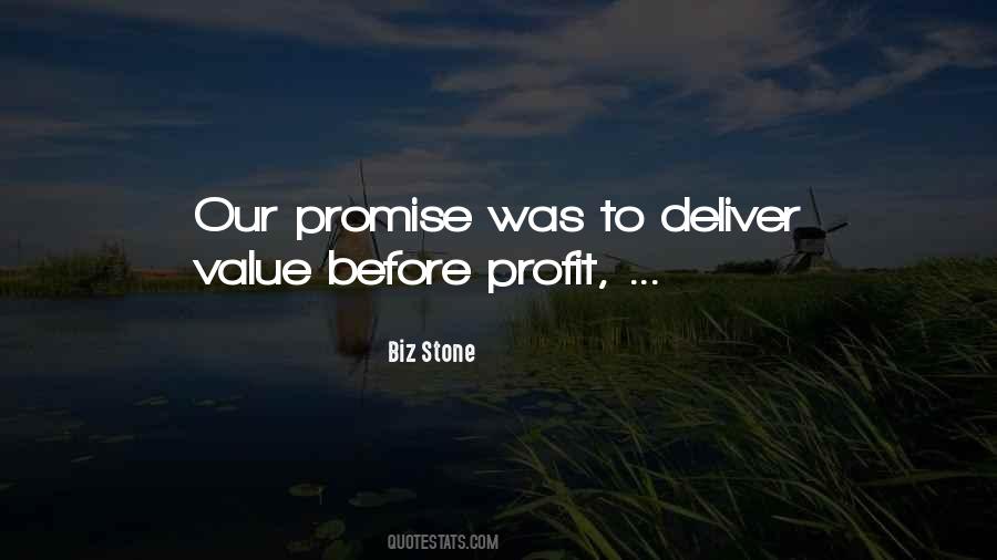 Deliver What You Promise Quotes #648461