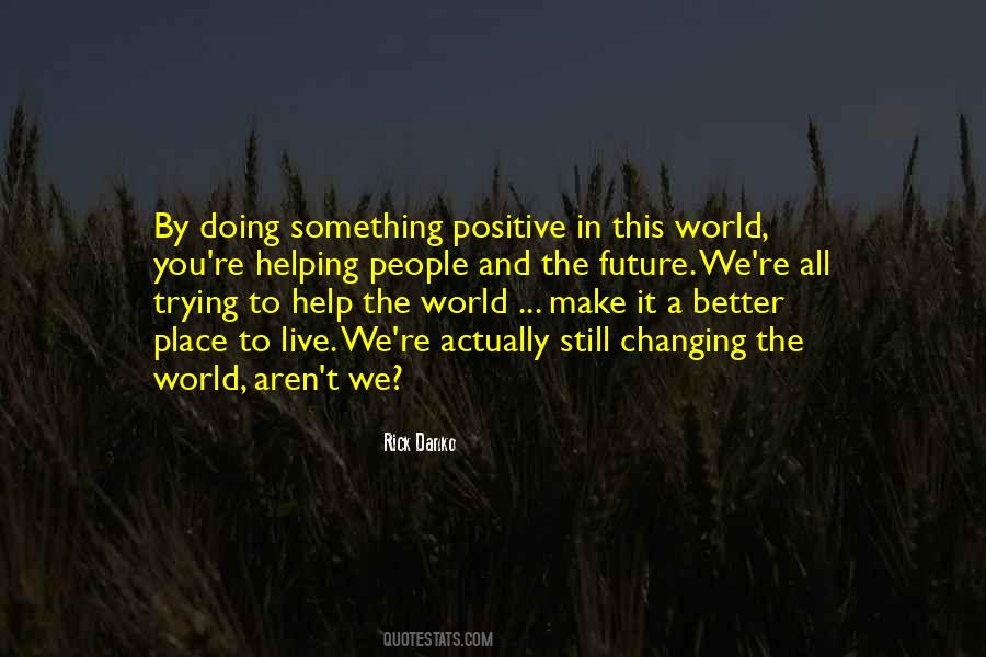 World Positive Quotes #105240
