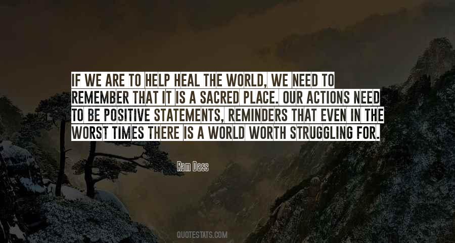 World Positive Quotes #456837
