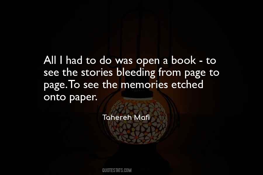 Memories Book Quotes #786366