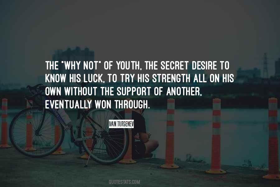 Support Youth Quotes #931995