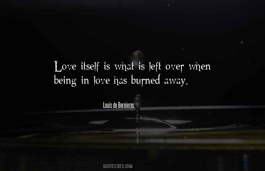 When Love Is Over Quotes #1805632