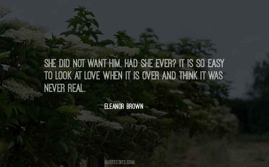 When Love Is Over Quotes #370482