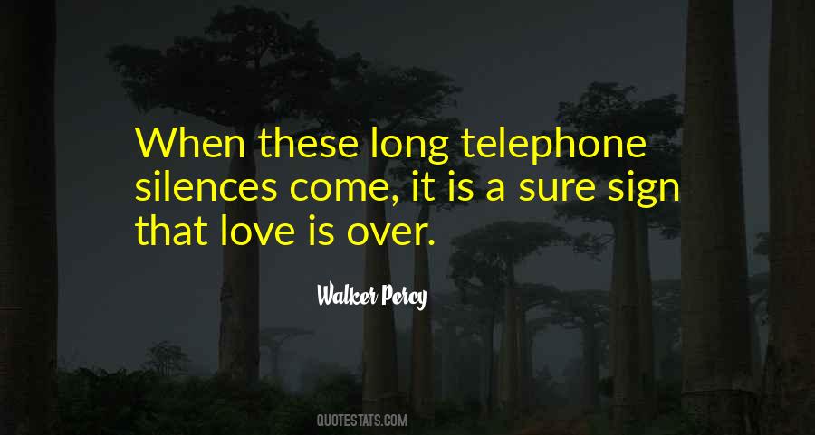 When Love Is Over Quotes #542469