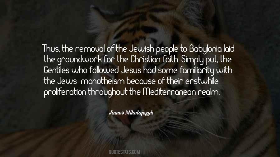 Quotes About Jewish Faith #959233