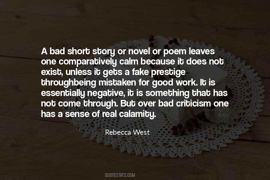 Negative Sense Quotes #147120