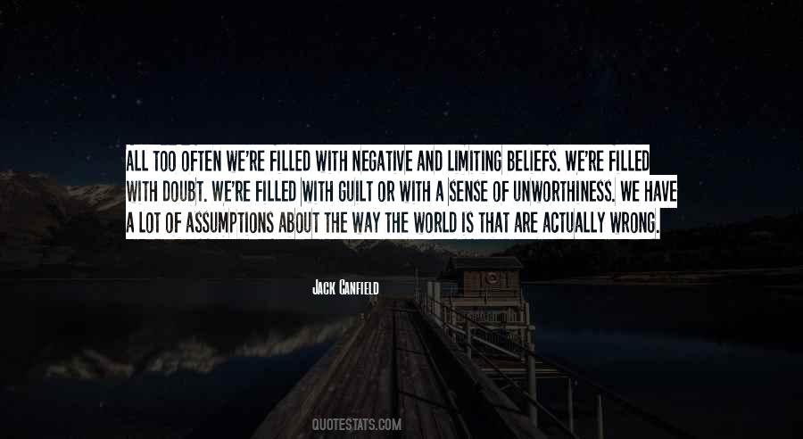 Negative Sense Quotes #1478162
