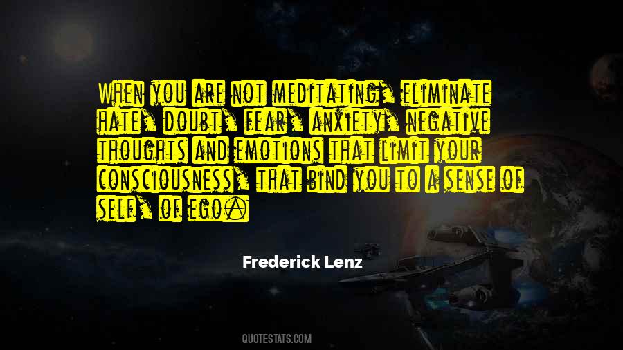 Negative Sense Quotes #1510565