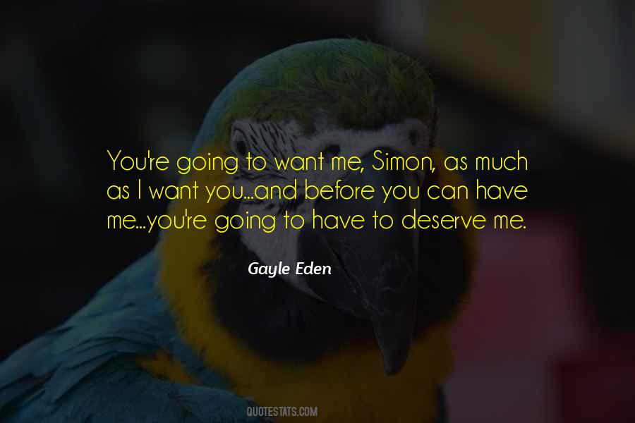 I Want You I Love You Quotes #332385