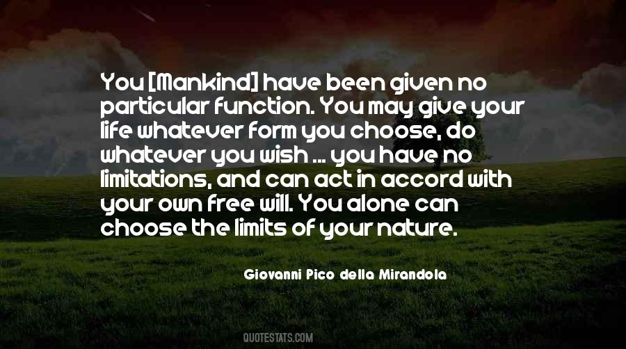 Della Mirandola Quotes #446448