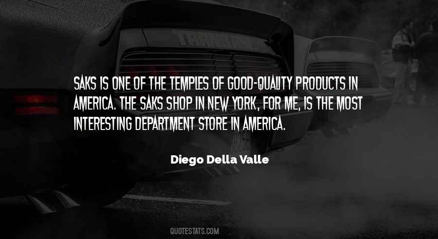 Della Valle Quotes #124077