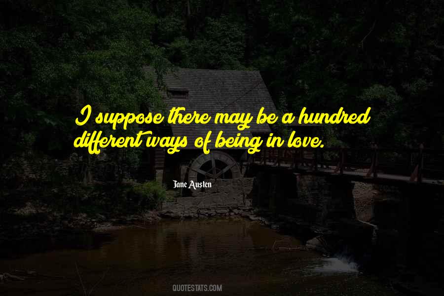 Quotes About Love Different Ways #1253464