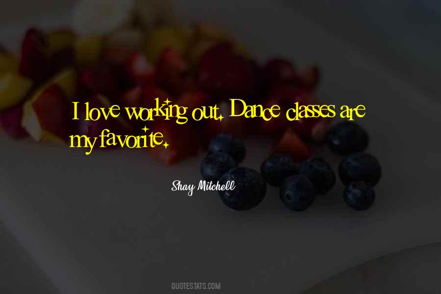 I Love Dance Quotes #140916