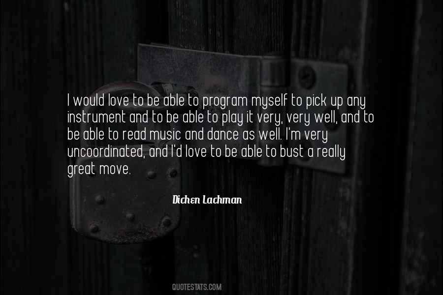 I Love Dance Quotes #186025