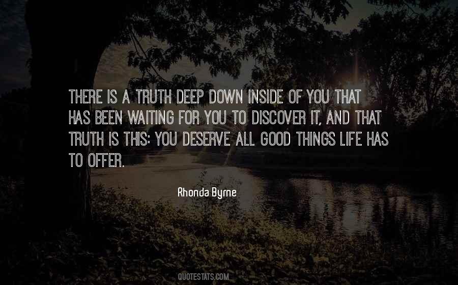 Truth Inside You Quotes #561495