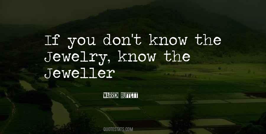 Quotes About Jeweller #1325314