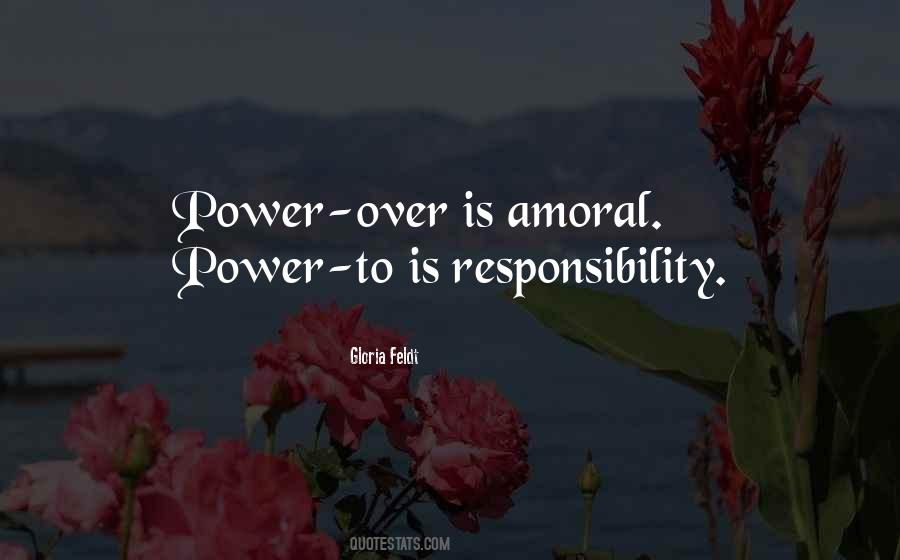 Power Responsibility Quotes #133356