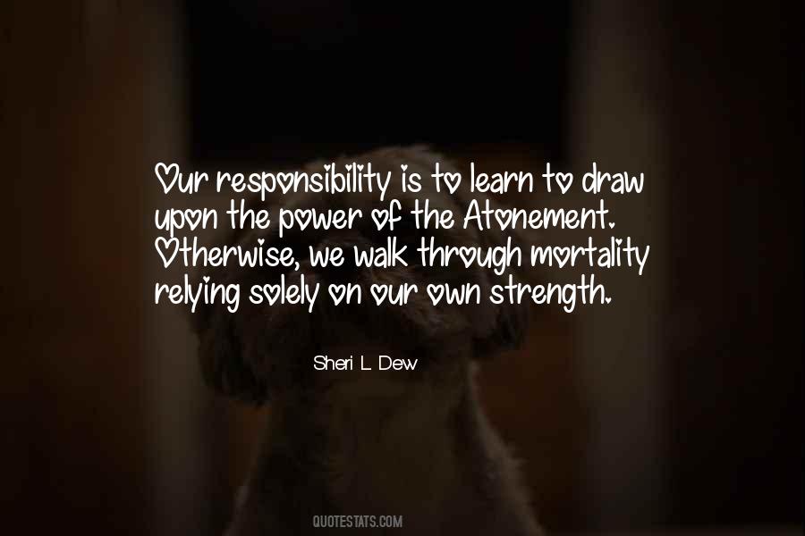 Power Responsibility Quotes #354736