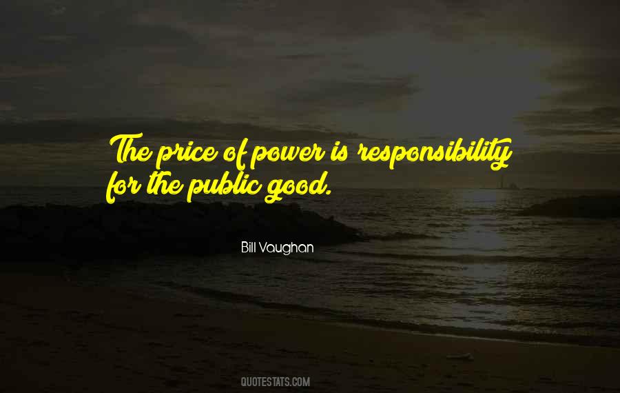 Power Responsibility Quotes #489795