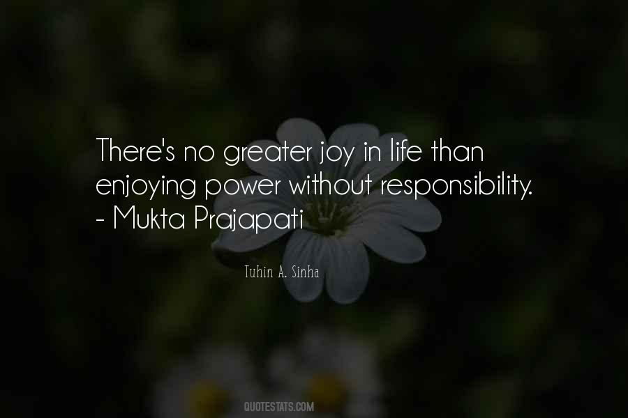 Power Responsibility Quotes #66298