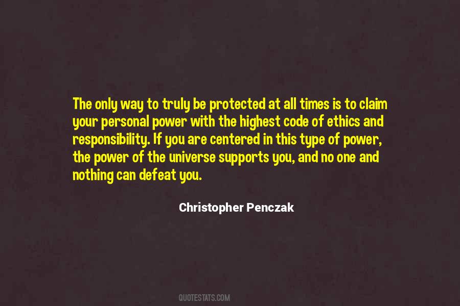Power Responsibility Quotes #779373
