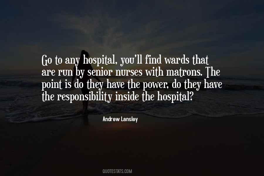 Power Responsibility Quotes #97762