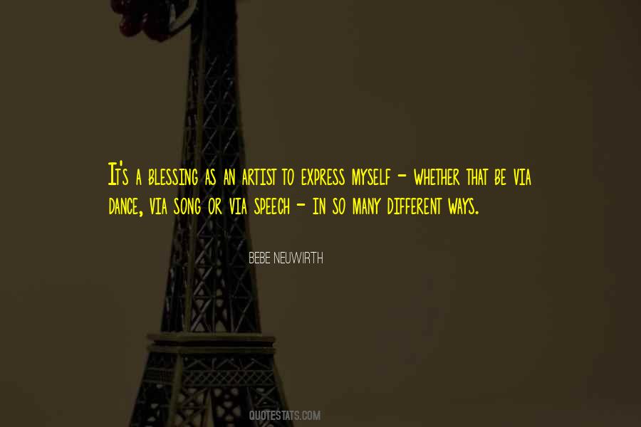 Dance Artist Quotes #442481