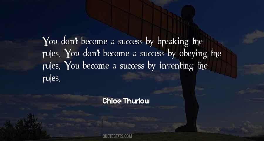 Success Rules Quotes #624129