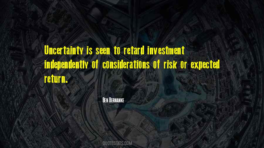 Return Of Investment Quotes #317010