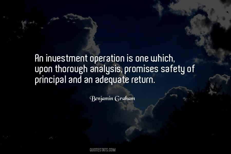 Return Of Investment Quotes #758525