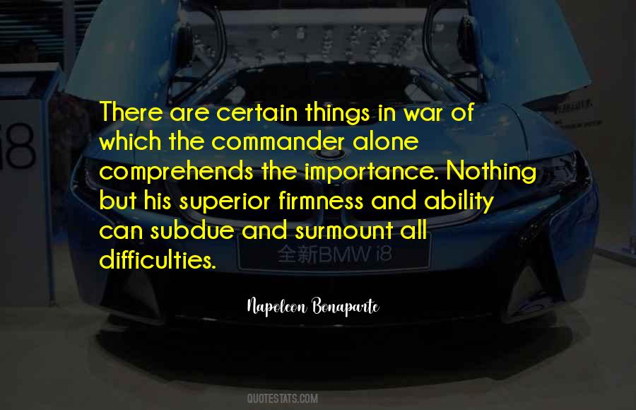 Napoleon Military Quotes #278214