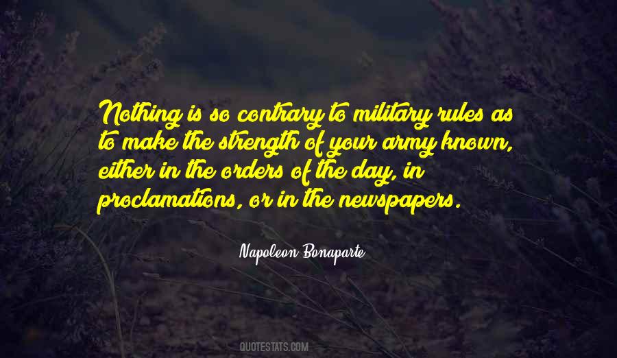 Napoleon Military Quotes #642668