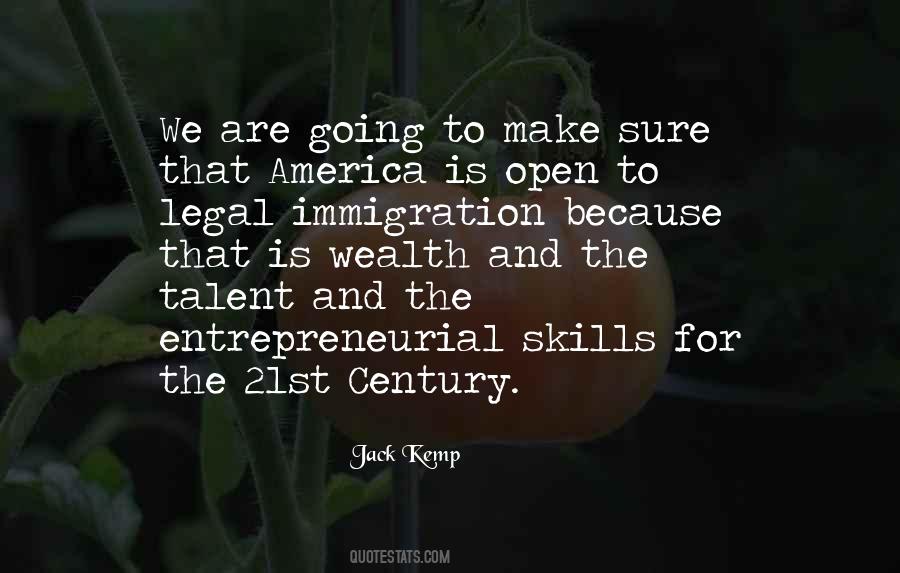 America Immigration Quotes #1320546