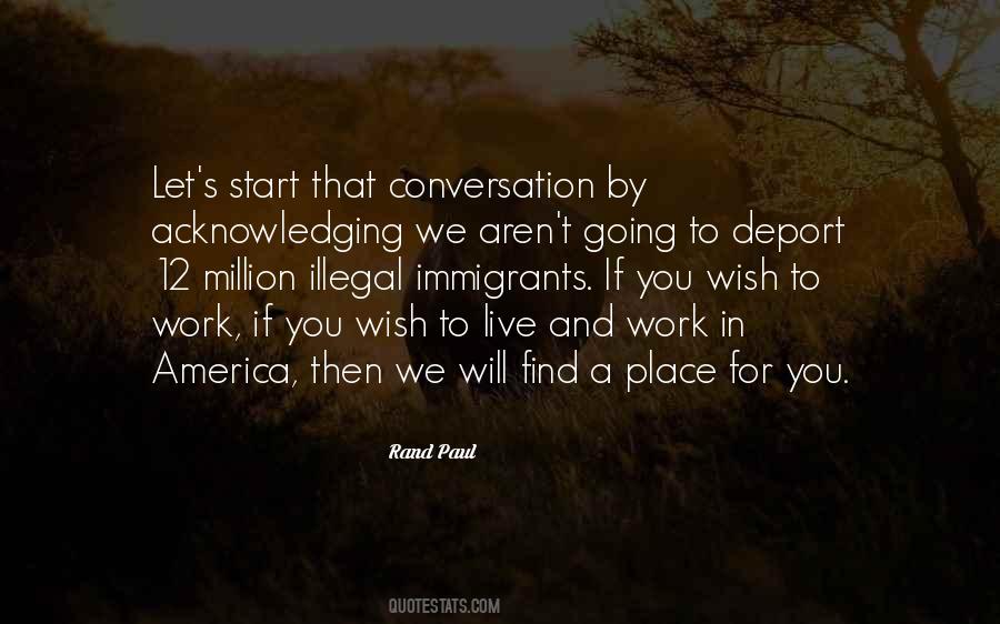 America Immigration Quotes #211840