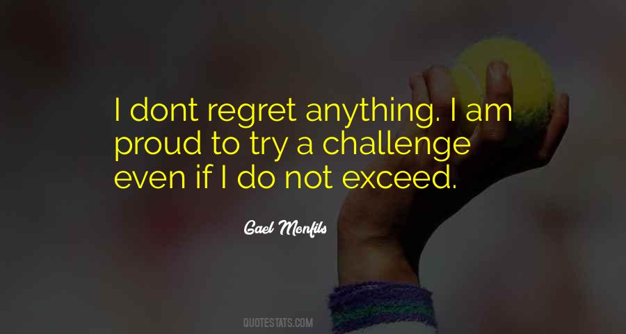 You Dont Regret The Things You Did Quotes #1077564