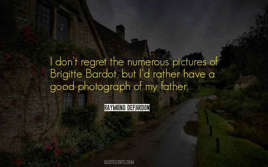 You Dont Regret The Things You Did Quotes #247402