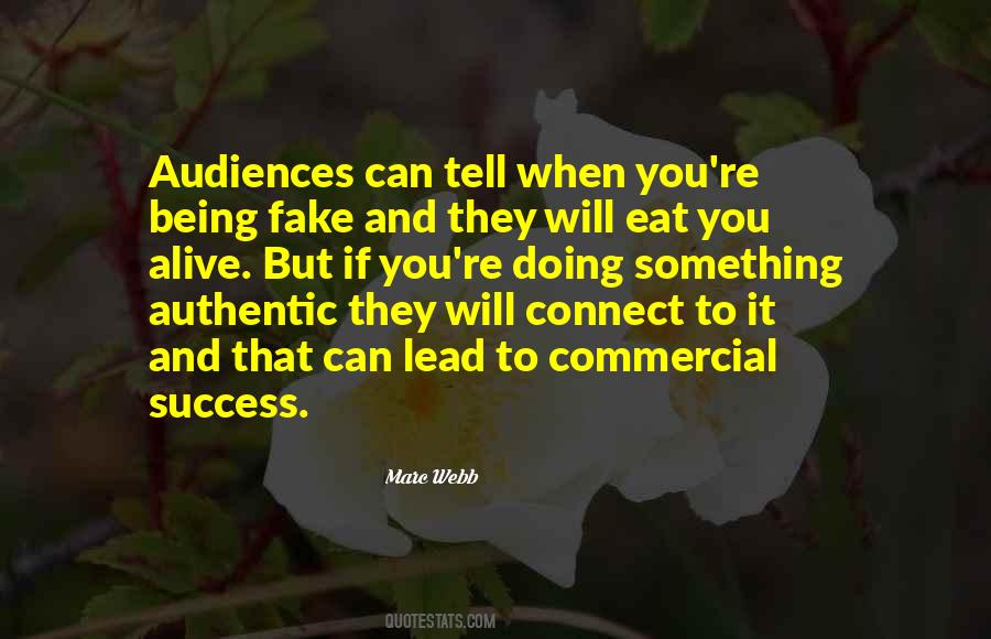 Quotes About Not Being Authentic #511056