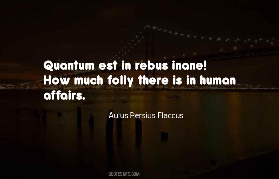 Aulus Flaccus Quotes #1131333