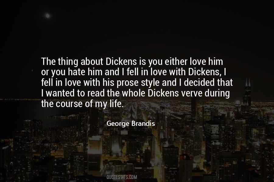 Dickens Love Quotes #1662358