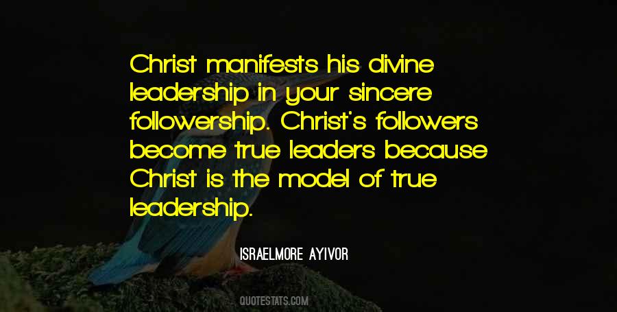 Leader Lead Quotes #1210928