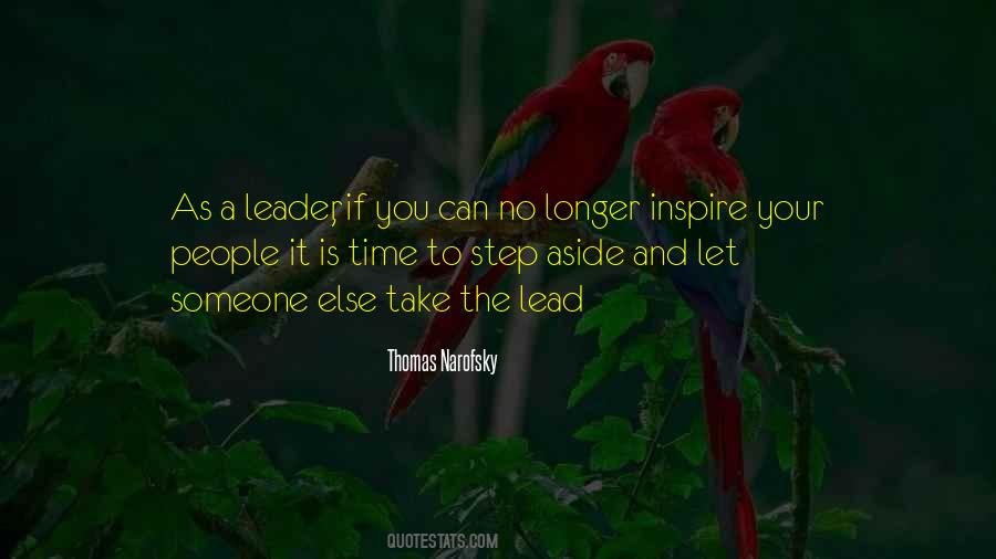 Leader Lead Quotes #1606258